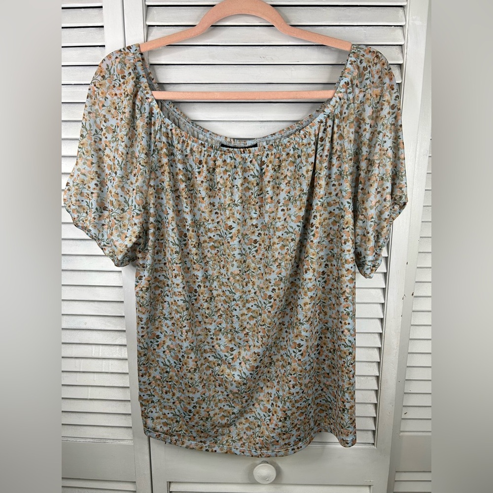 Lane Bryant Floral Print Women's Top Size‎ 14/16
